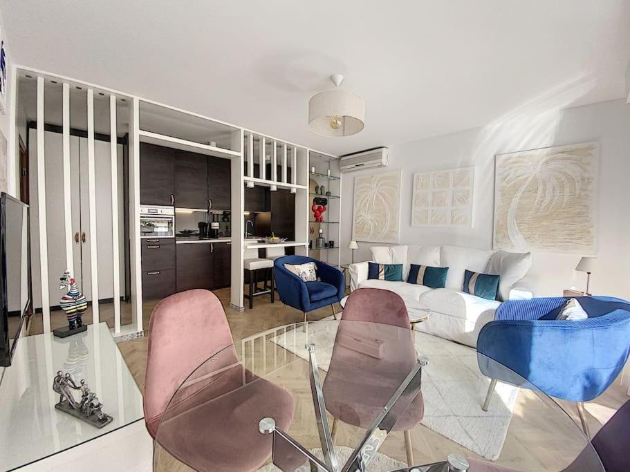 Appartement Style Architecte Proche De La Plage Cannes Eksteriør billede